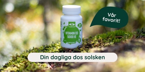 Vitamin D3 5000: Din dagliga dos solsken